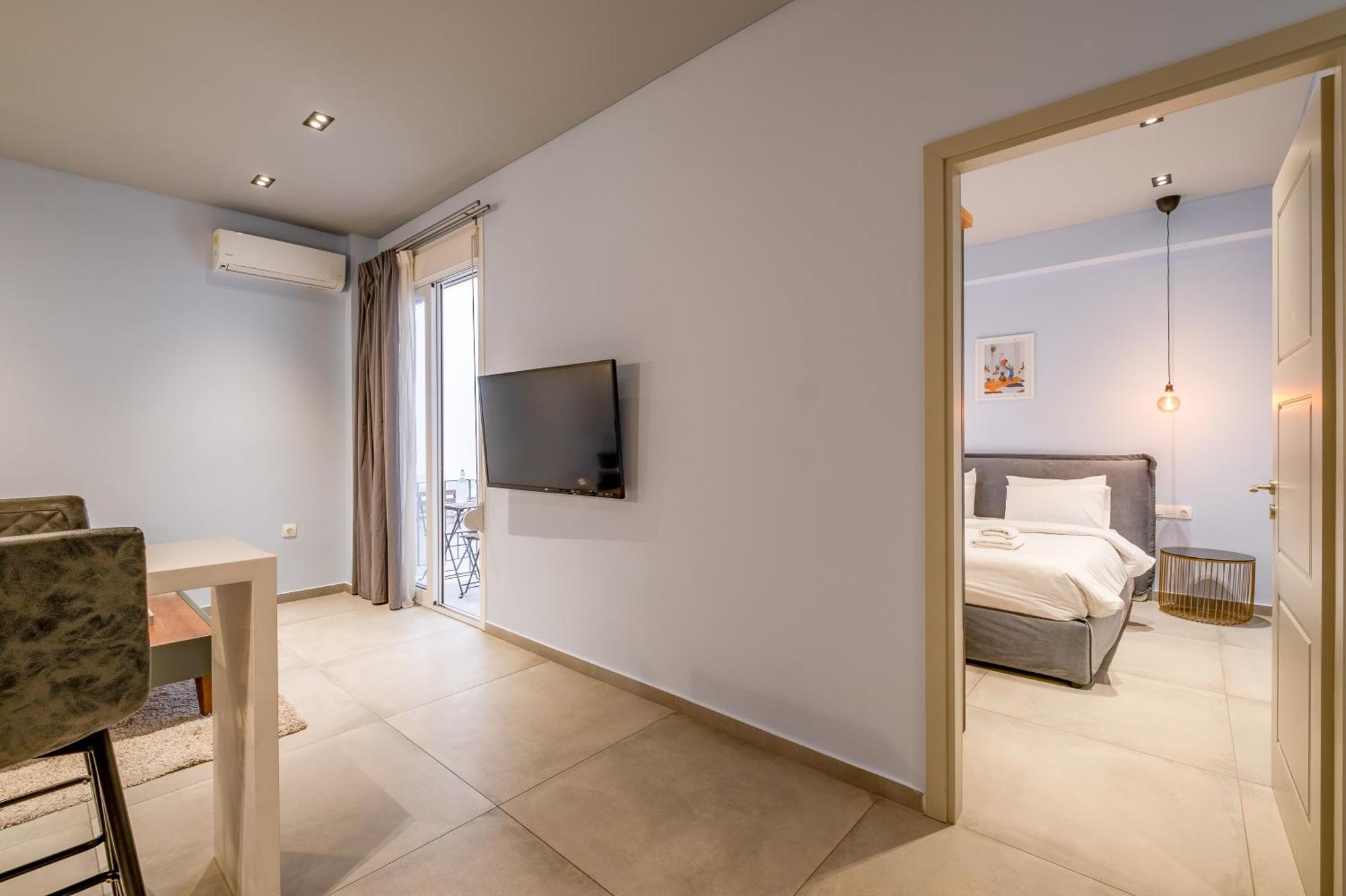 Appartement Sleek Plaka Retreat - Heart Of Athènes Extérieur photo